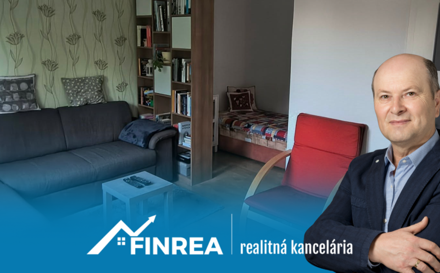 FINREA │Prenájom 1-izbového bytu na sídlisku Ľadoveň