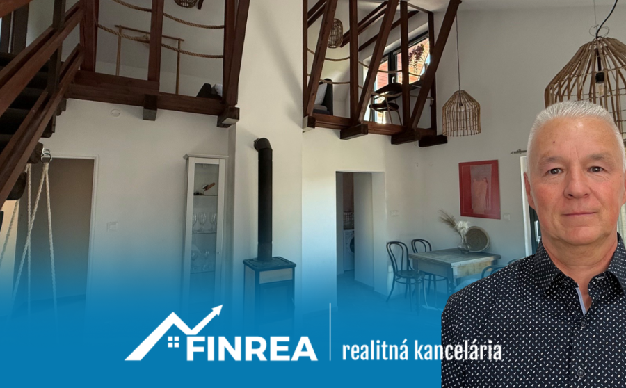 FINREA│Moderný 3-izbový rodinný dom s ateliérom, Turčianske Jaseno