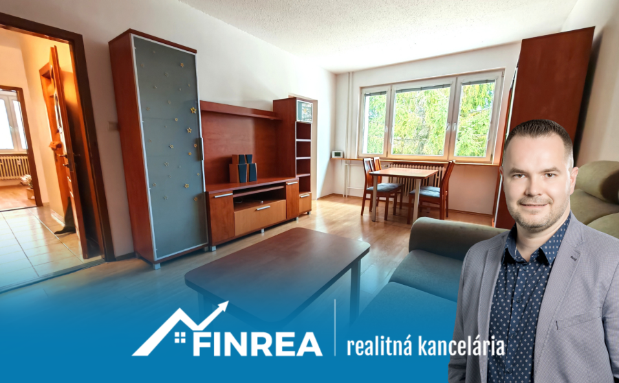 FINREA│Zariadený 3-izbový byt na prenájom s balkónom M.R. Štefánika