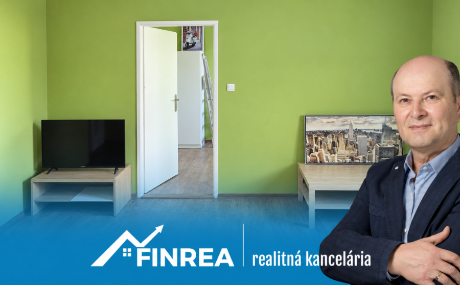 FINREA │2-izbový byt na prenájom v centre Martina