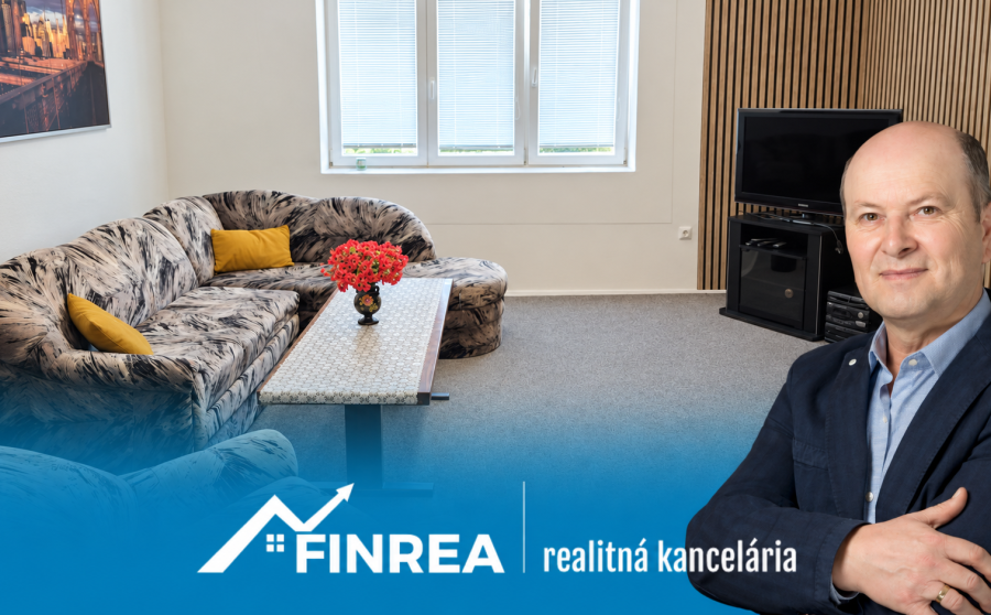 FINREA│Prenájom 2-izbového bytu s parkovacím miestom, Martin centrum, 85m2