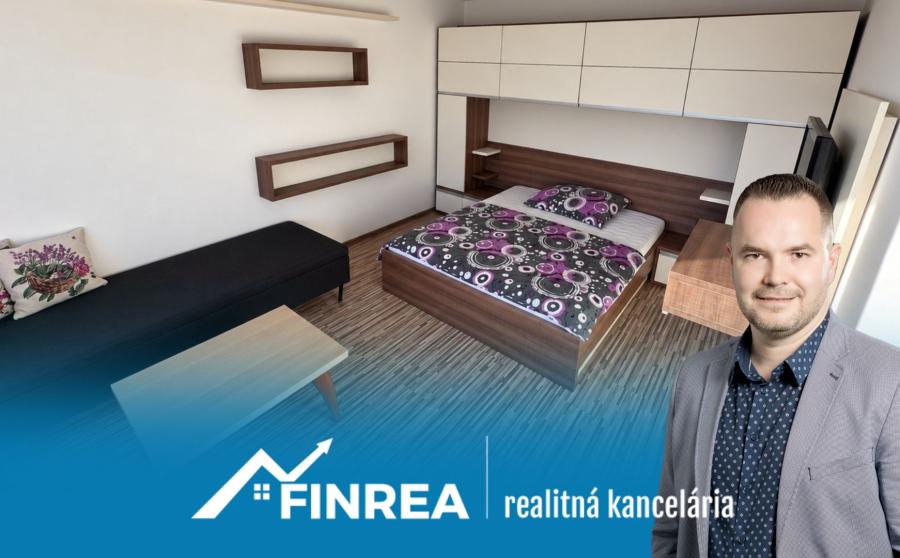 FINREA│Zariadený 1-izbový byt s balkónom v top lokalite Bysterec