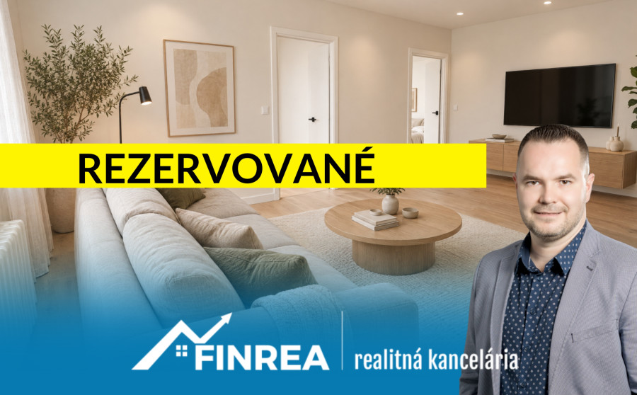 FINREA│3-izbový byt v pôvodnom stave na Bysterci - Športovcov