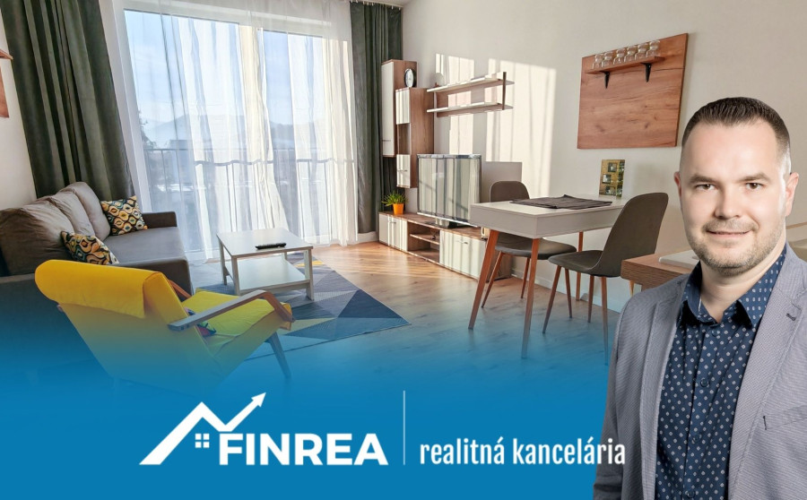 FINREA│Zariadený 1-izbový byt na prenájom - Martina Hattalu