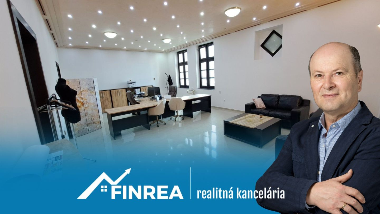 FINREA│ Kancelárske priestory rôznych rozmerov v centre mesta Martin