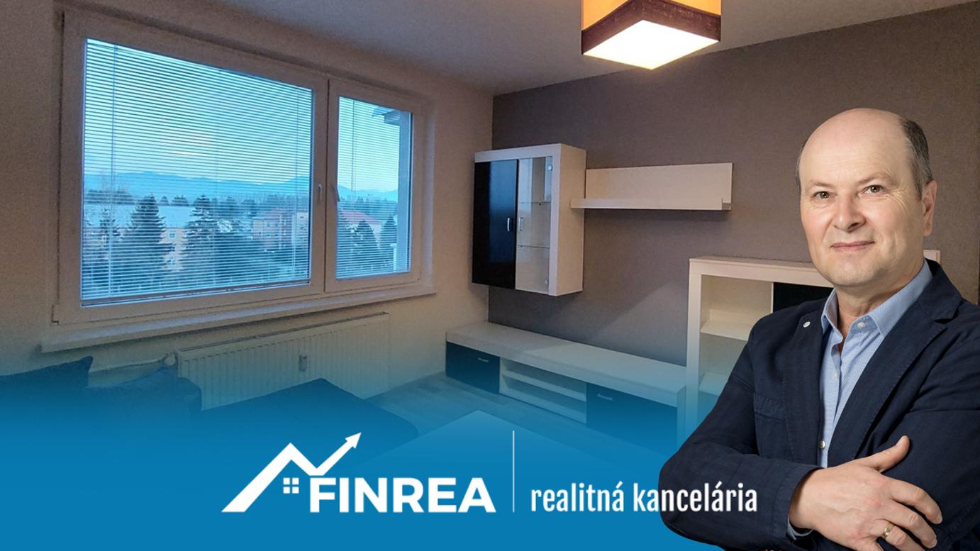 FINREA│ 2-izbový byt s balkónom, 53m2, Martin - Sever