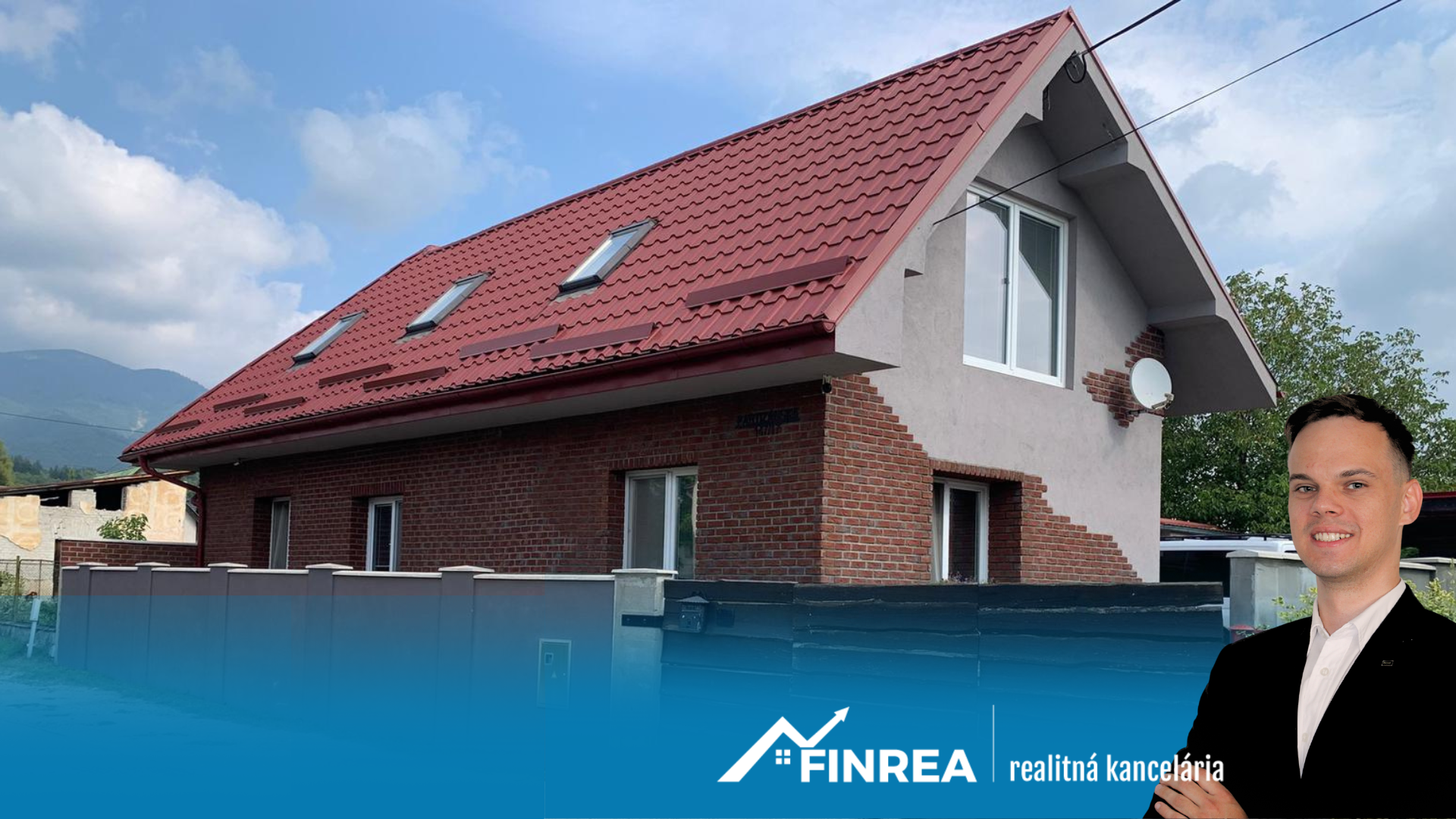 FINREA│LEN U NÁS – Rodinný dom v meste Turany