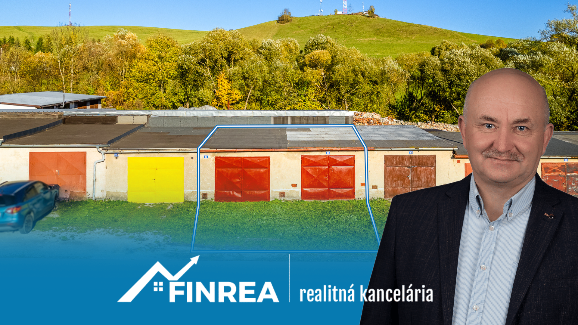 FINREA | Dvojgaráž v obci Istebné