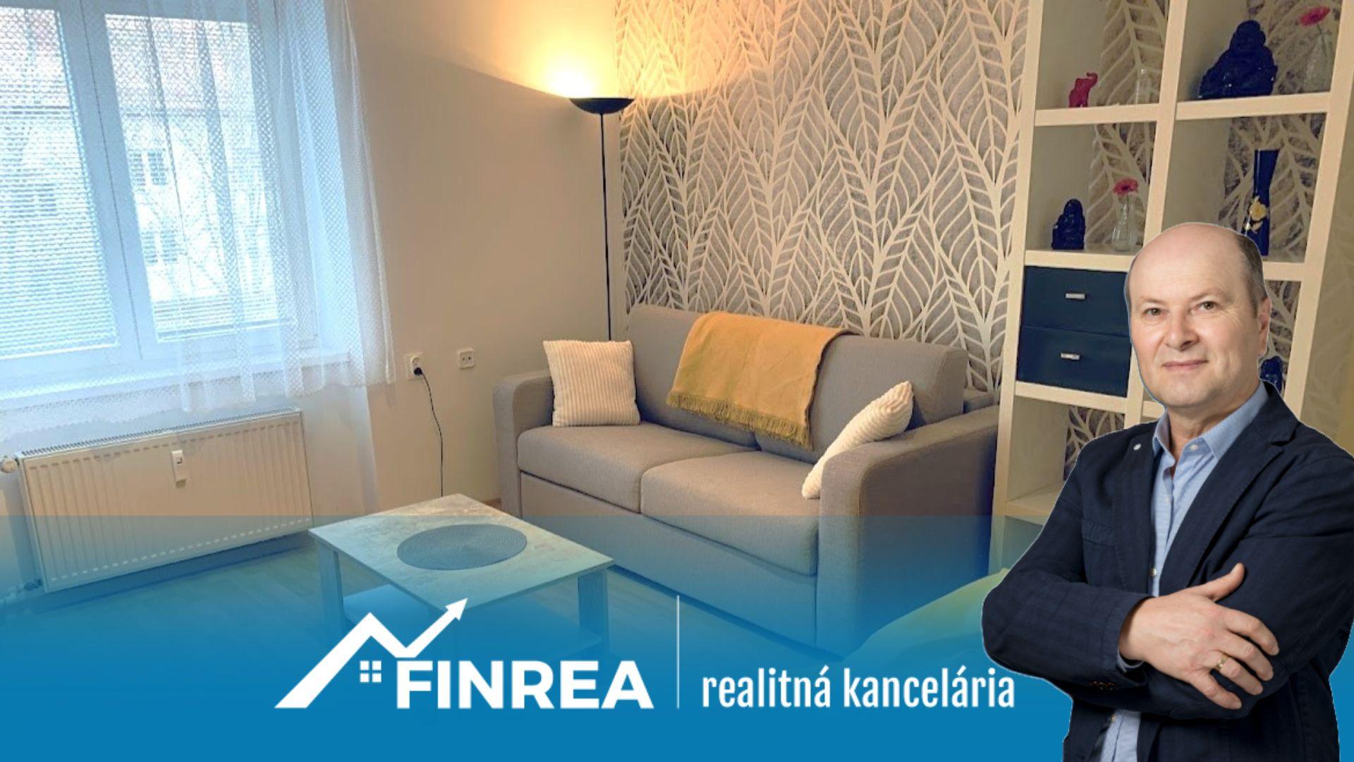 FINREA│Na prenájom 1-izbový byt 27,4 m² v Martine časť Sever