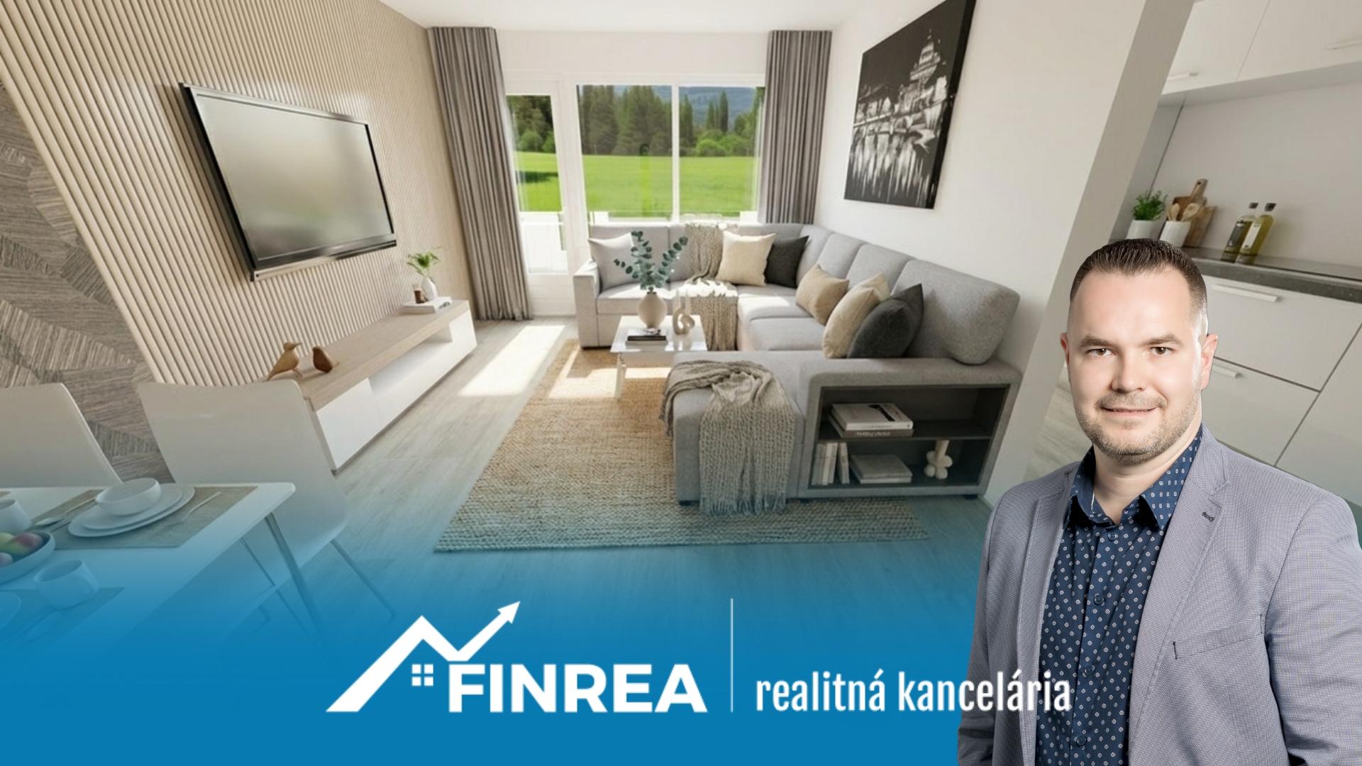 FINREA│3,5-izbový byt s dvoma balkónmi na Bystereci - SNP