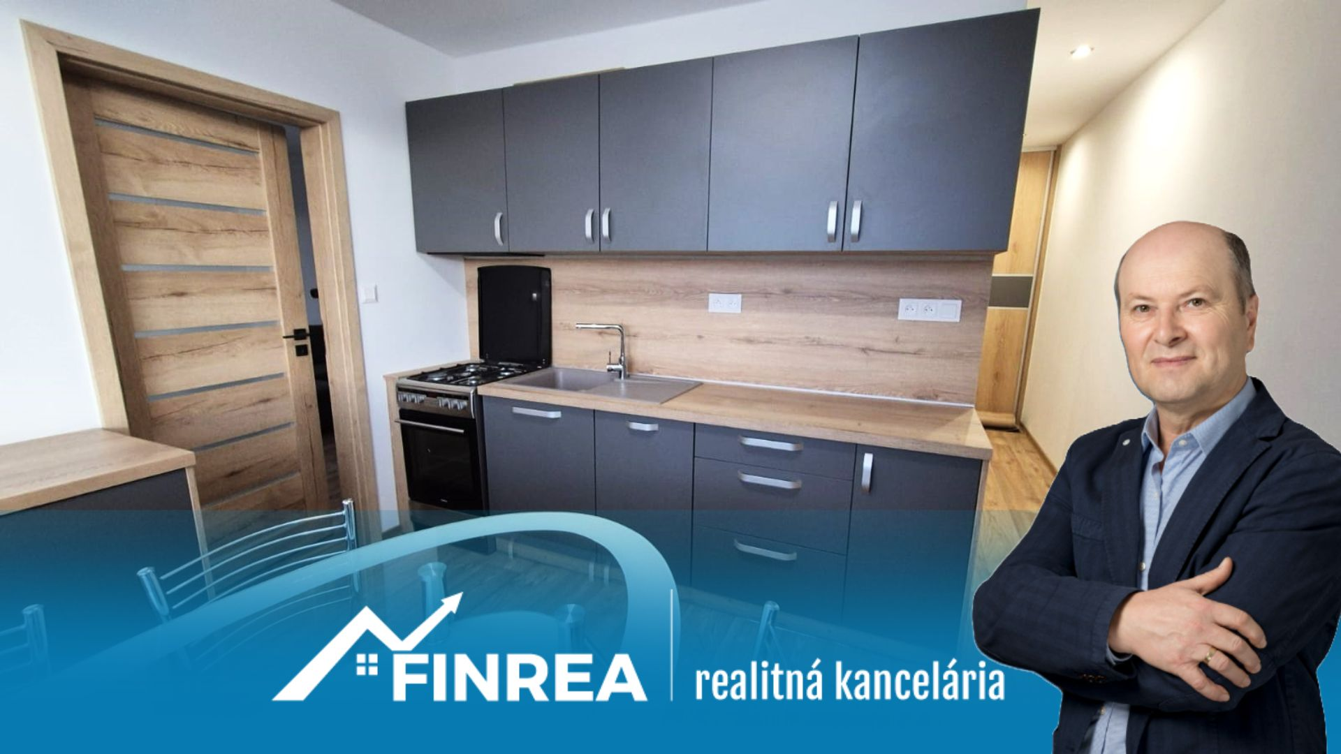 FINREA│Komfortný 2-izbový byt 56 m² s balkónom v Martine, časť Sever