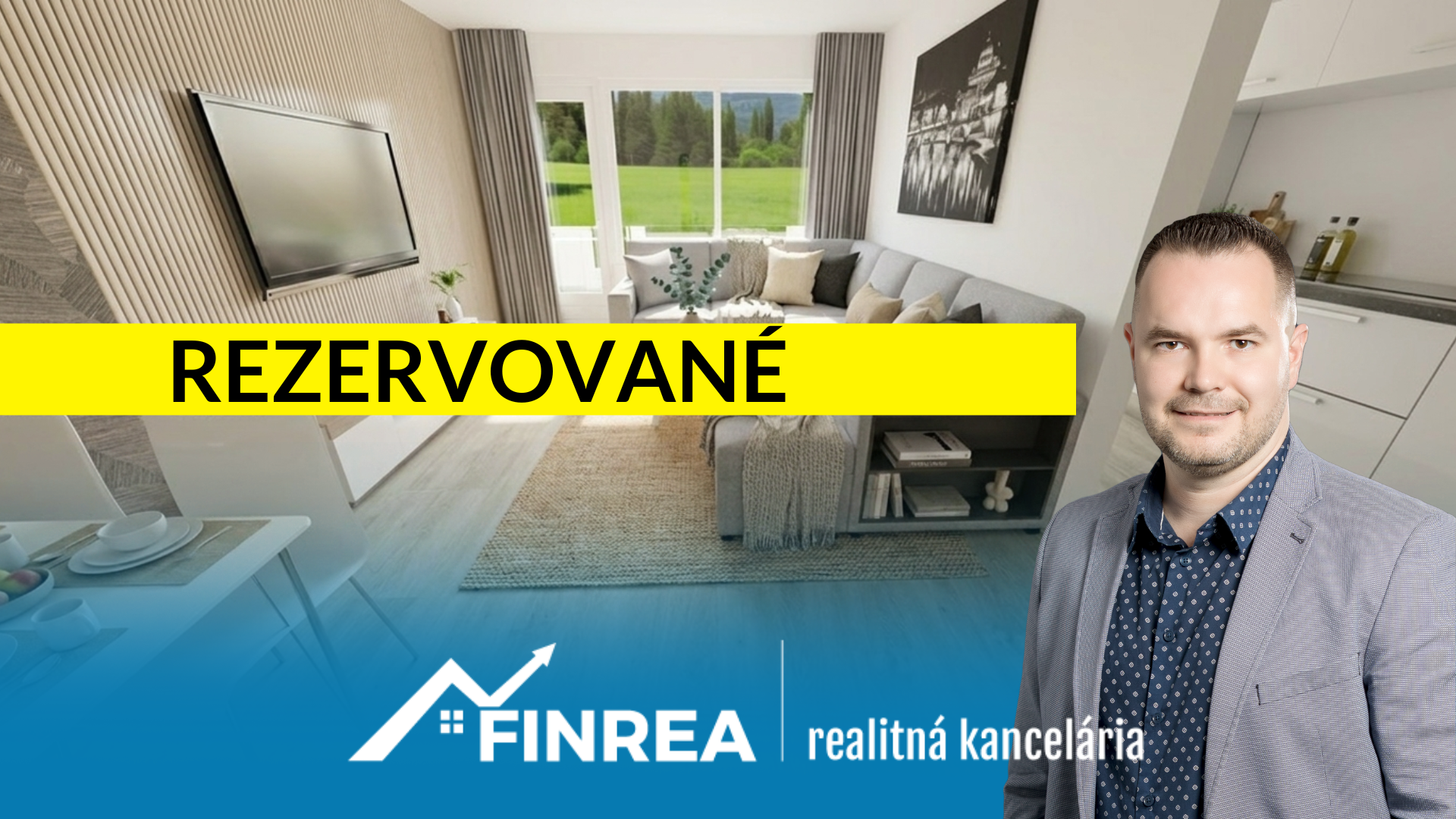 FINREA│REZERVOVANÉ 3,5-izbový byt s dvoma balkónmi na Bystereci - SNP