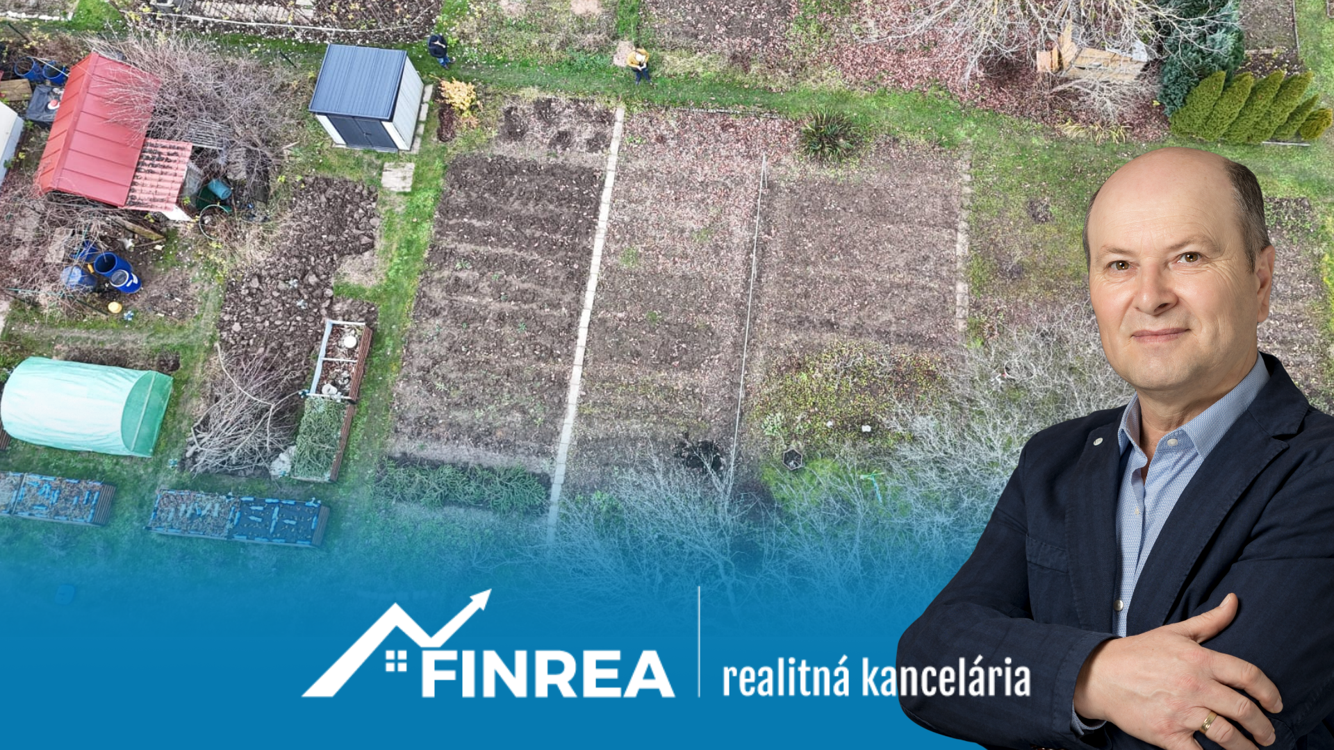 FINREA│Záhrada s chatkou v Martine, 196m2