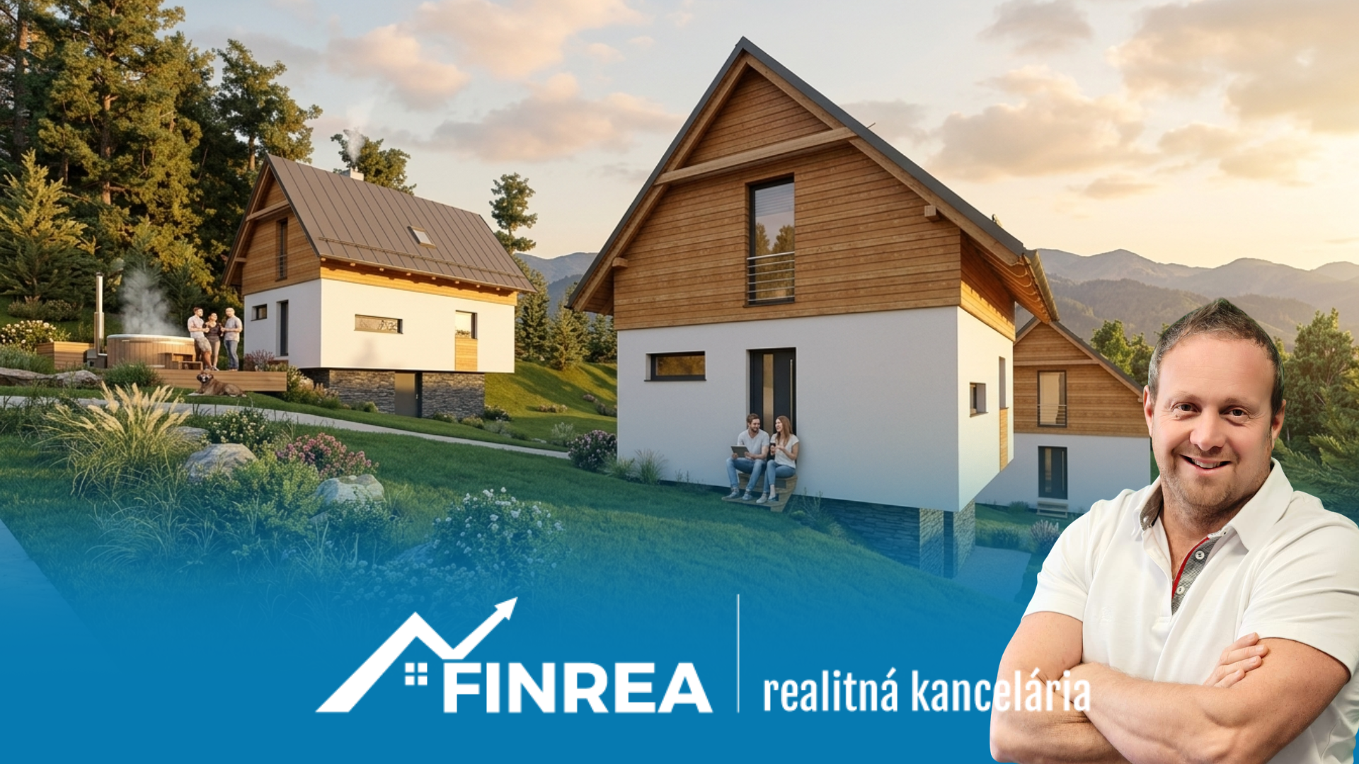 FINREA│Chatky pod Hoľou – moderné bývanie v srdci Oravy