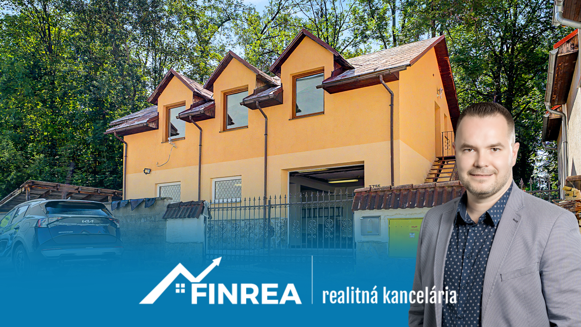 FINREA |  Polyfunkčná budova s garážou v centre mesta