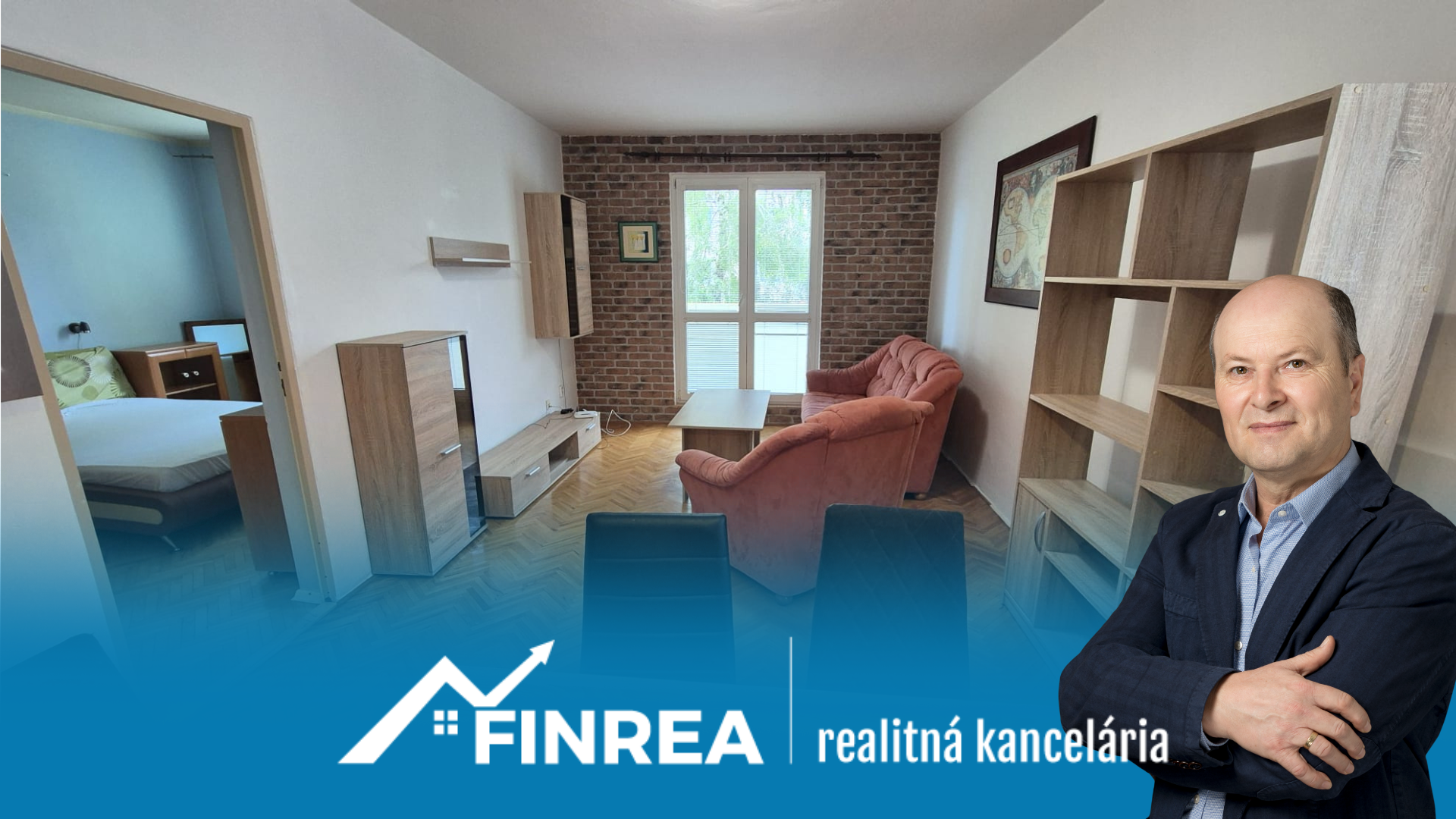 FINREA│ 3-izbový byt v centre mesta na ulici Tajovského