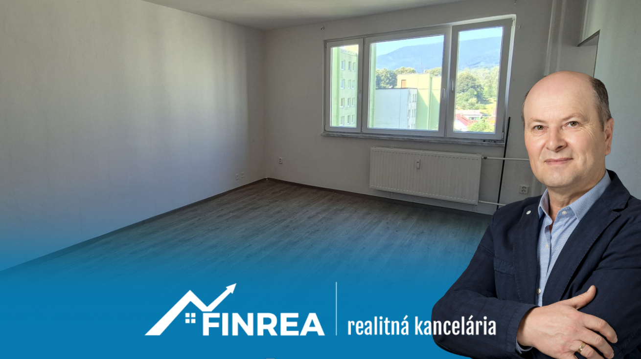 FINREA │1 izbový byt Martin - Záturčie