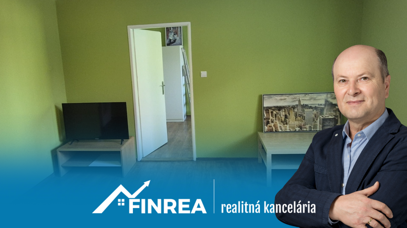 FINREA │2-izbový byt na prenájom v centre Martina