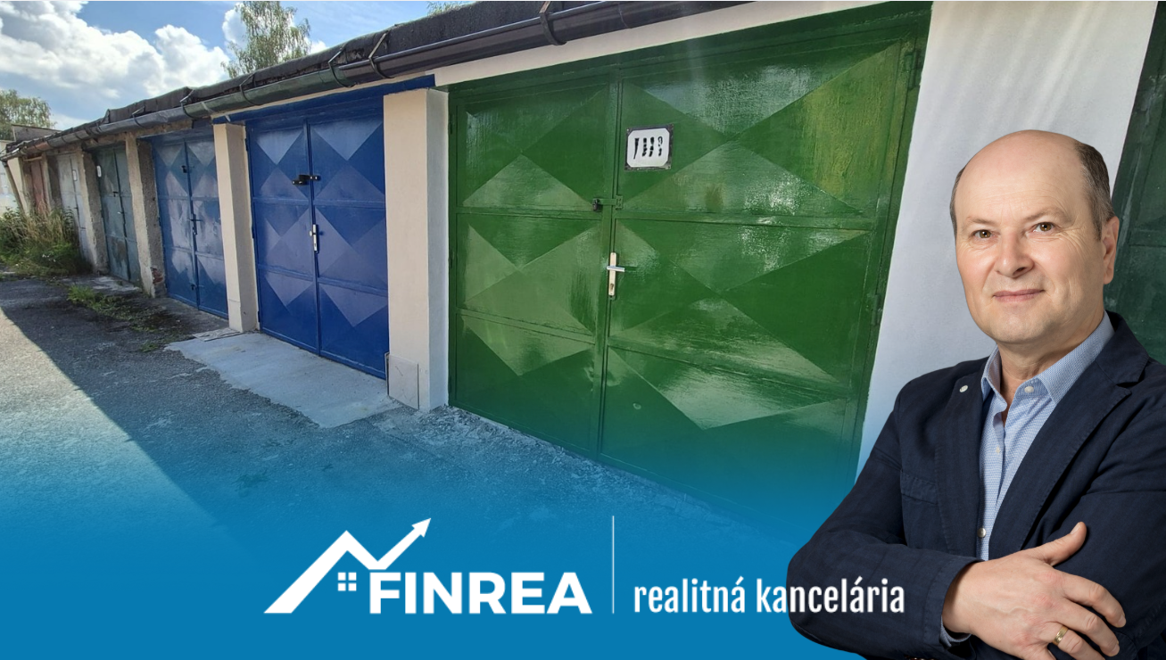 FINREA│Prenájom zrekonštruovanej tehlovej garáže s montážnou jamou – Martin