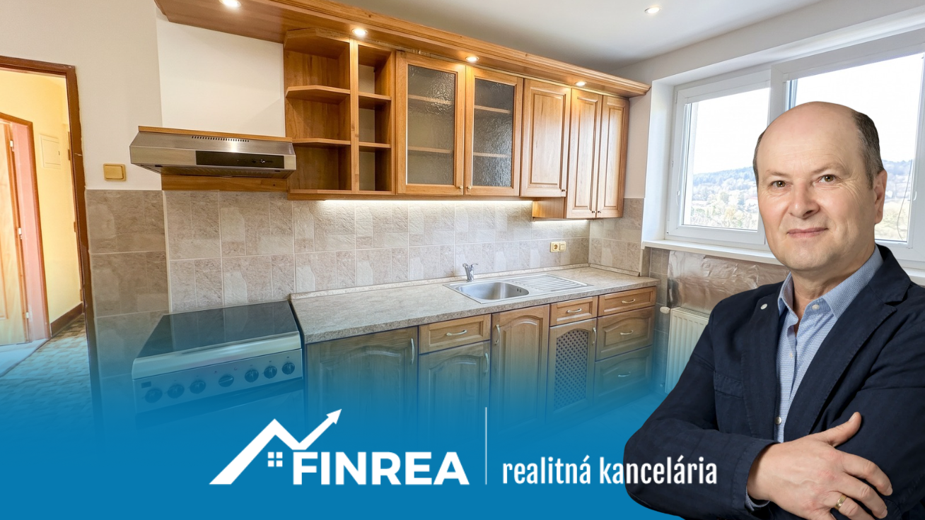 FINREA│2-izbový byt s potenciálom, Sučany