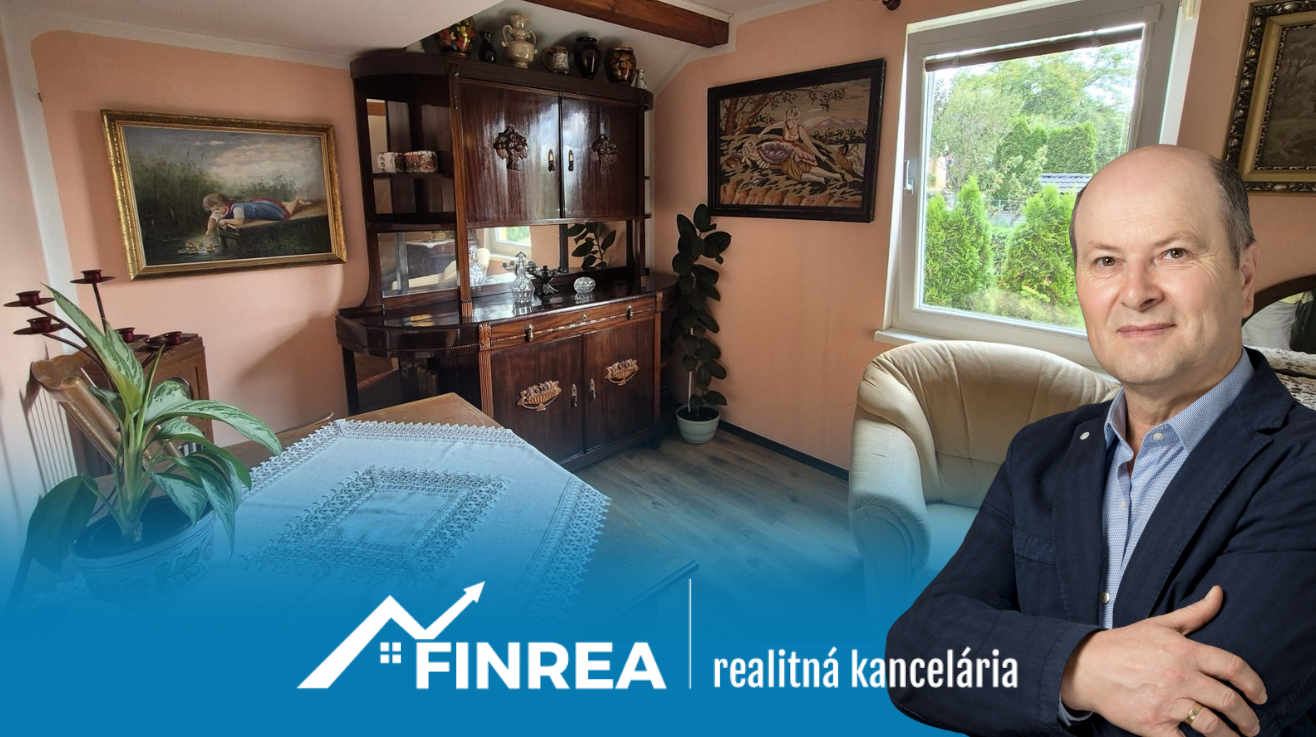 FINREA │Prenájom 2-izbového apartmánu v rodinnom dome, Turčianske Kľačany