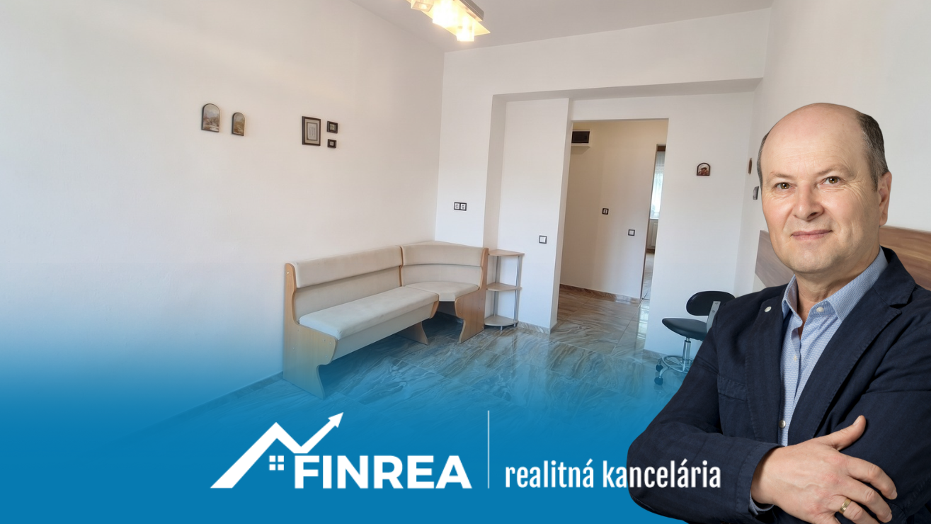 FINREA│3-izbový priestranný byt 81m2 v Martine