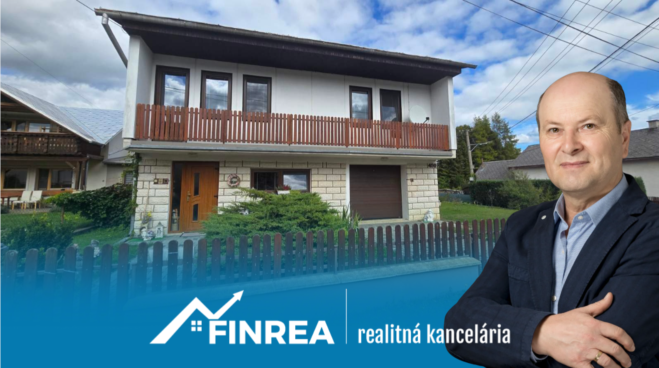 FINREA│ Rodinný dom Valča, okr. Martin