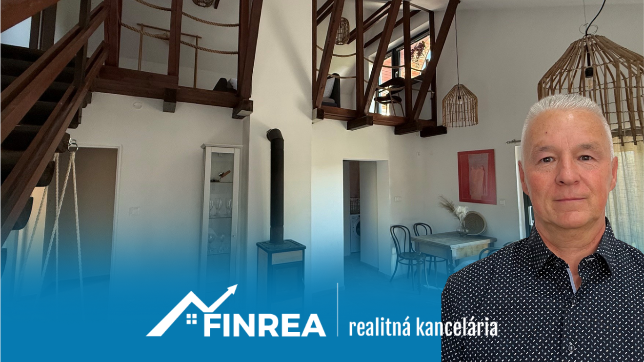 FINREA│Moderný 3-izbový rodinný dom s ateliérom, Turčianske Jaseno