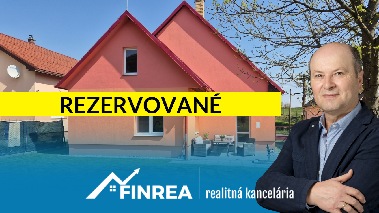 FINREA│Rodinný dom v obci Slovenské Pravno s krásnym výhľadom na prírodu