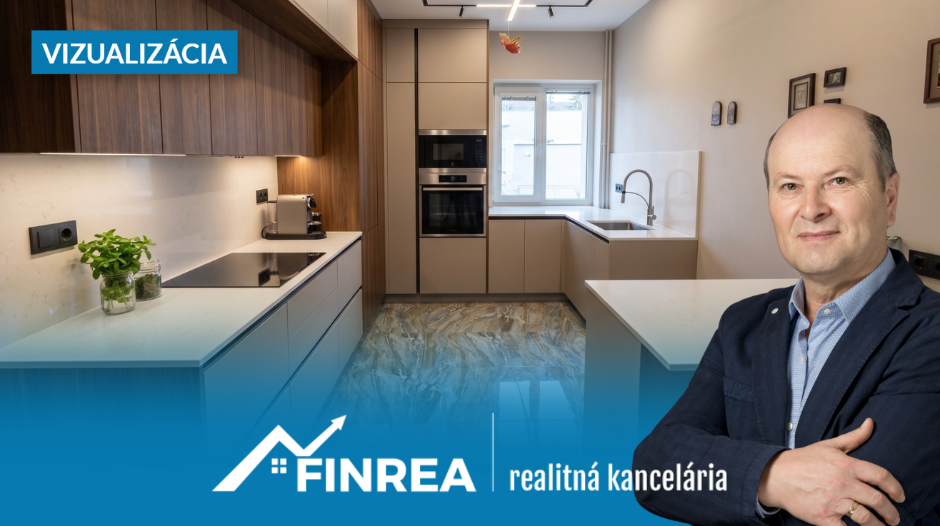 FINREA│3-izbový priestranný byt 81m2 v Martine