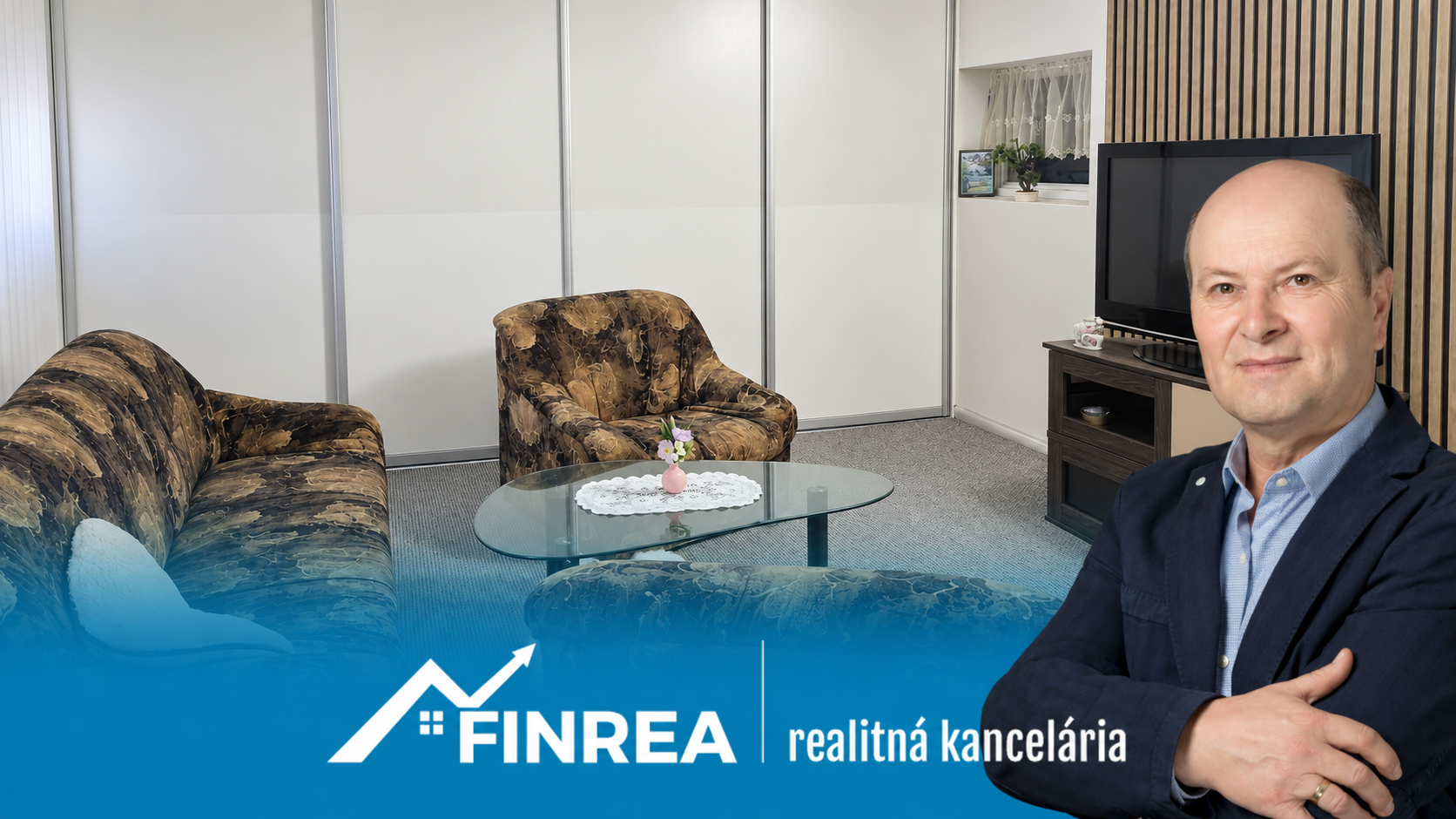 FINREA │Zariadený 2-izbový byt s parkovacím miestom – centrum Martina