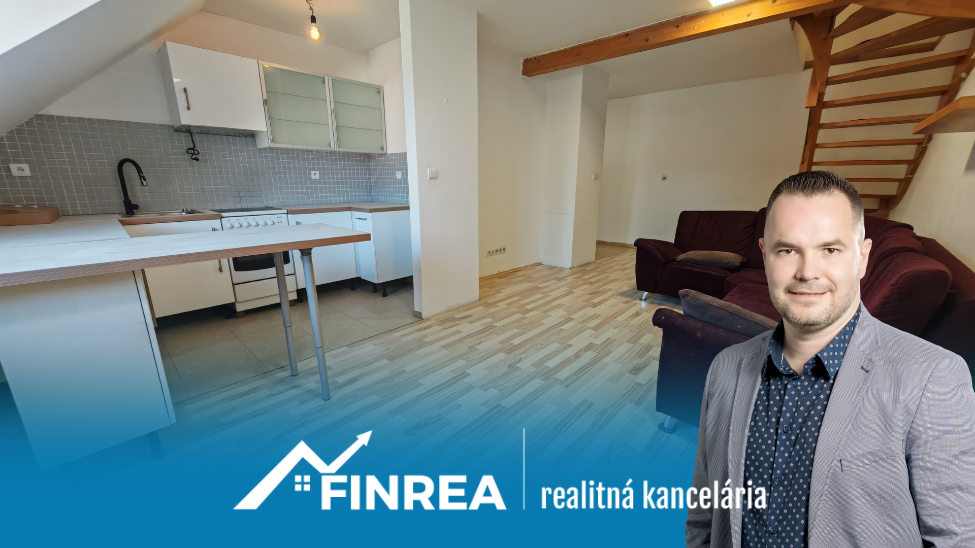 FINREA│ 3-izbový mezonet v centre mesta - Obrancov mieru